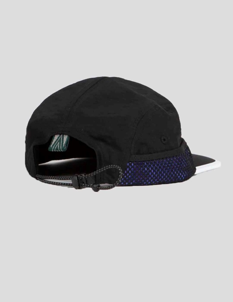 Gorra BUTTER GOODS mesh pocket 5 painel black